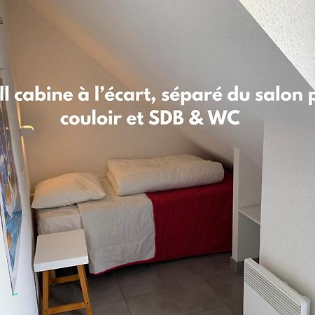 Duplex Vue Mer - Plage A 100M- 4 Lits - Parking Sous Sol 奥迪耶纳 外观 照片