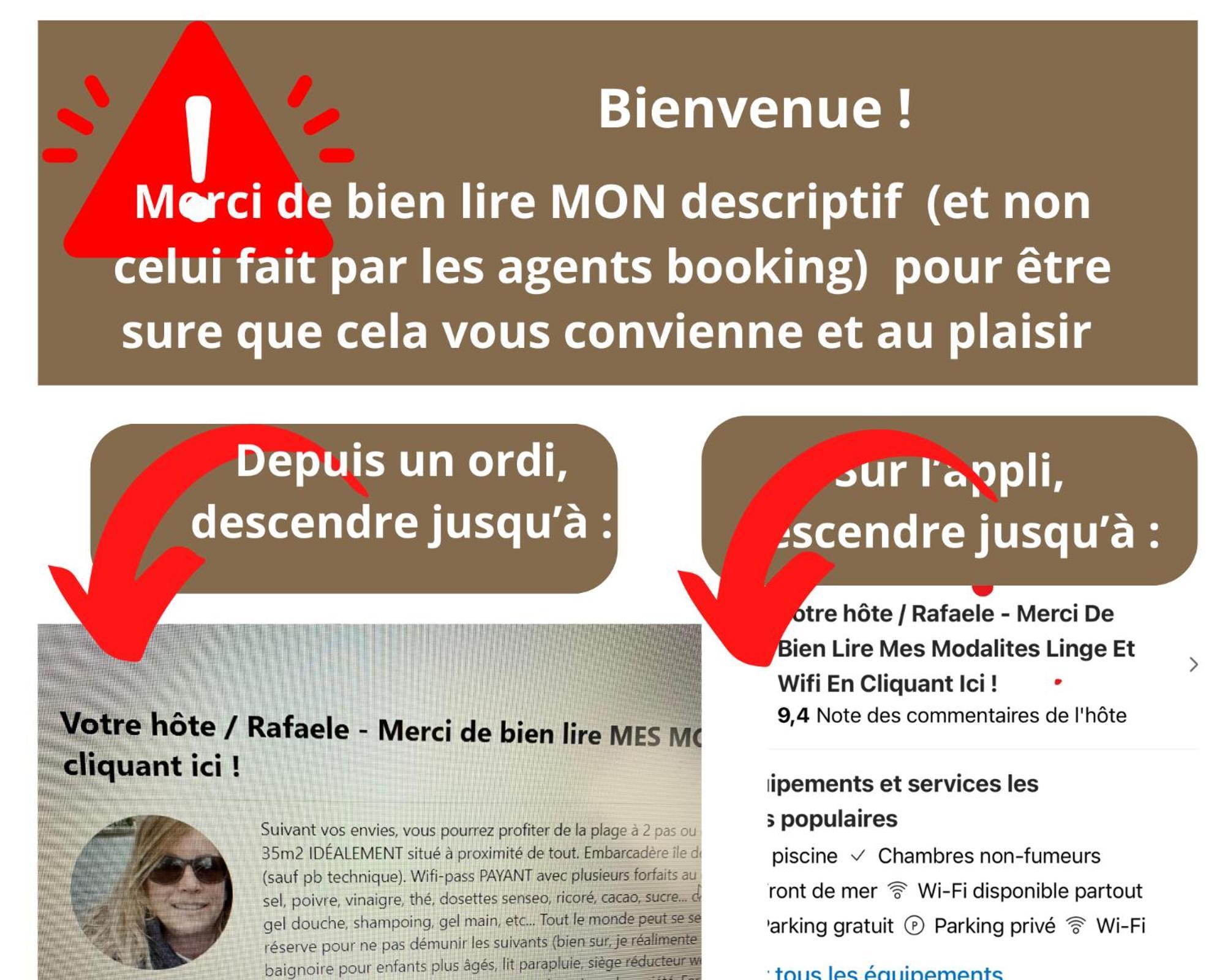 Duplex Vue Mer - Plage A 100M- 4 Lits - Parking Sous Sol 奥迪耶纳 外观 照片