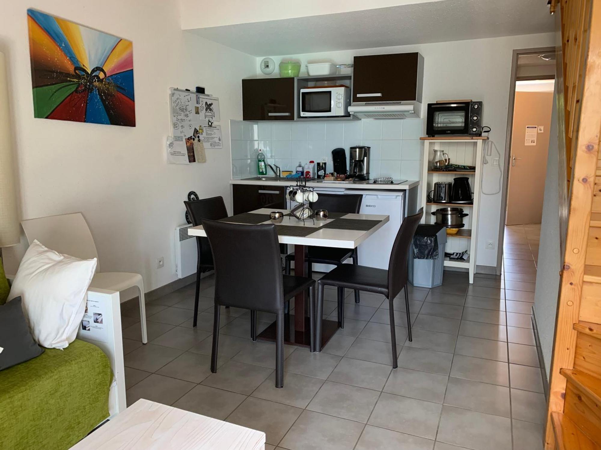 Duplex Vue Mer - Plage A 100M- 4 Lits - Parking Sous Sol 奥迪耶纳 外观 照片