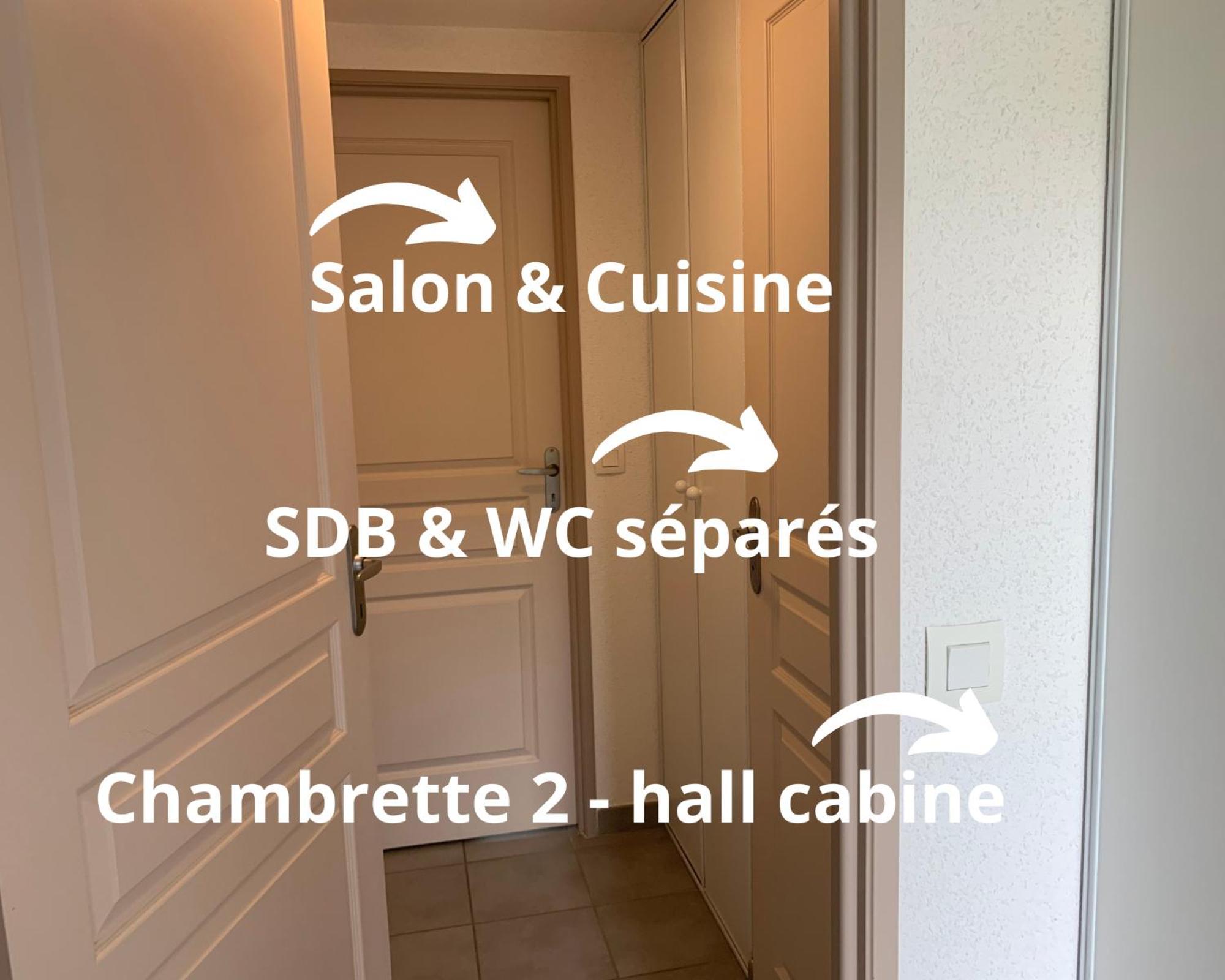 Duplex Vue Mer - Plage A 100M- 4 Lits - Parking Sous Sol 奥迪耶纳 外观 照片